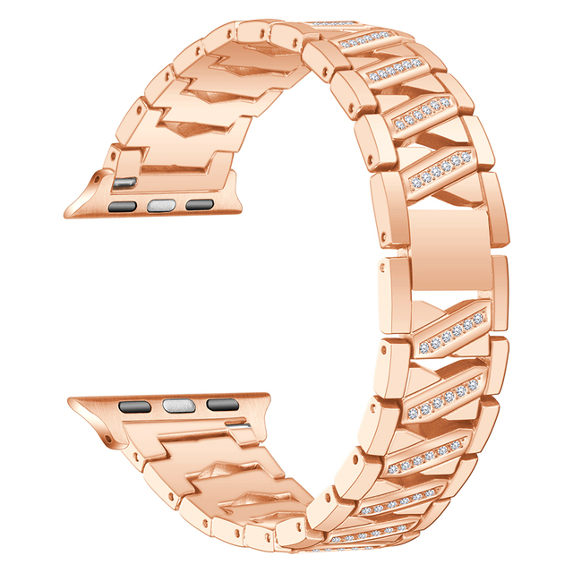 metal diamond Watchband for apple watch 6 band 44mm 40mm iwatch 42mm 38mm series 6 5 4 3 2 1 SE accessories Bracelet strap