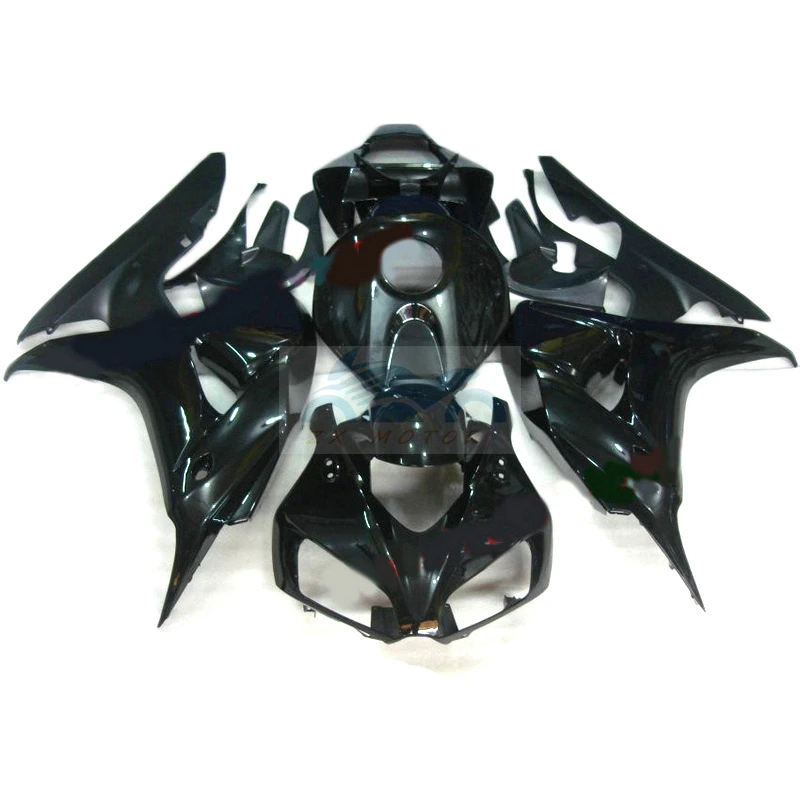 

Комплекты обтекателей для Honda CBR1000RR 2006 2007, черный обтекатель на заказ, CBR 1000rr 06 07 инъекция KS32