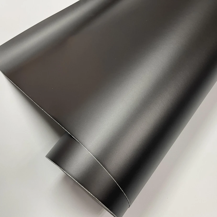 Premium Gunmetal Metallic Matte Grey Vinyl Wrap with Air Release Dark Gray Anthracite  Car Wrap Foil size 50cm*200/300/500cm - AliExpress