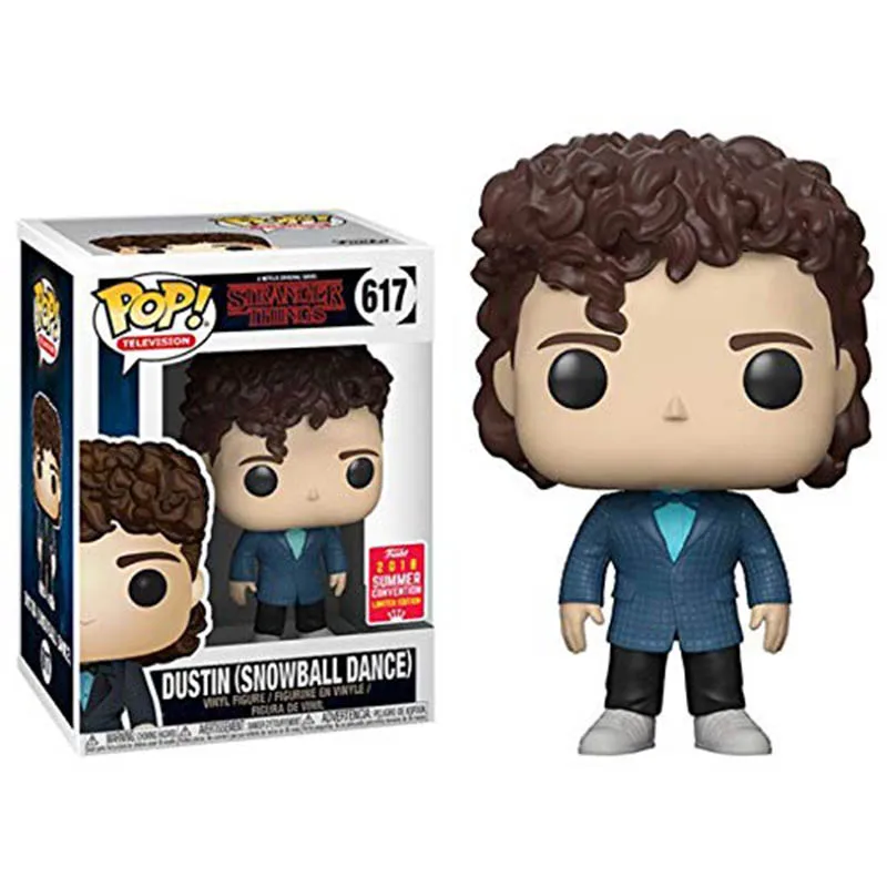 Funko pop Stranger Things Eleven Demogorgon Hopper Jonathan Nancy Brenner Joyce Фигурки Коллекционная модель игрушки с коробкой - Цвет: with box