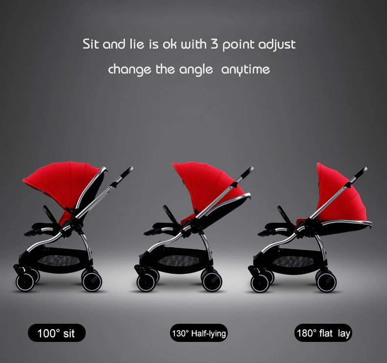 Pouch folding baby carriage Super light baby stroller easy to Carry and Folding Portable Baby pram