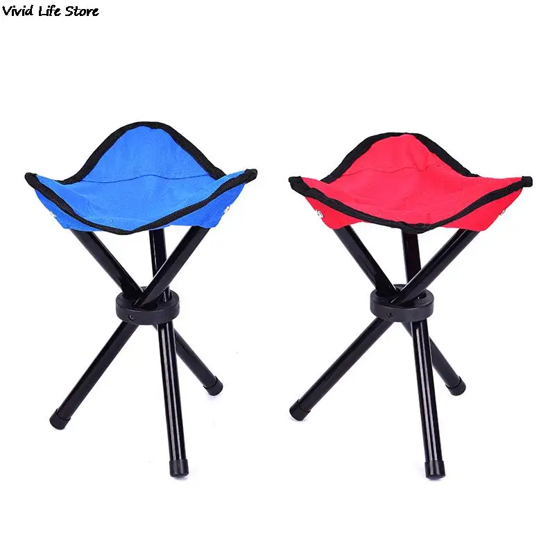 Outdoor Fishing Chair Foldable Three Feet Beach Chair Portable Tripod