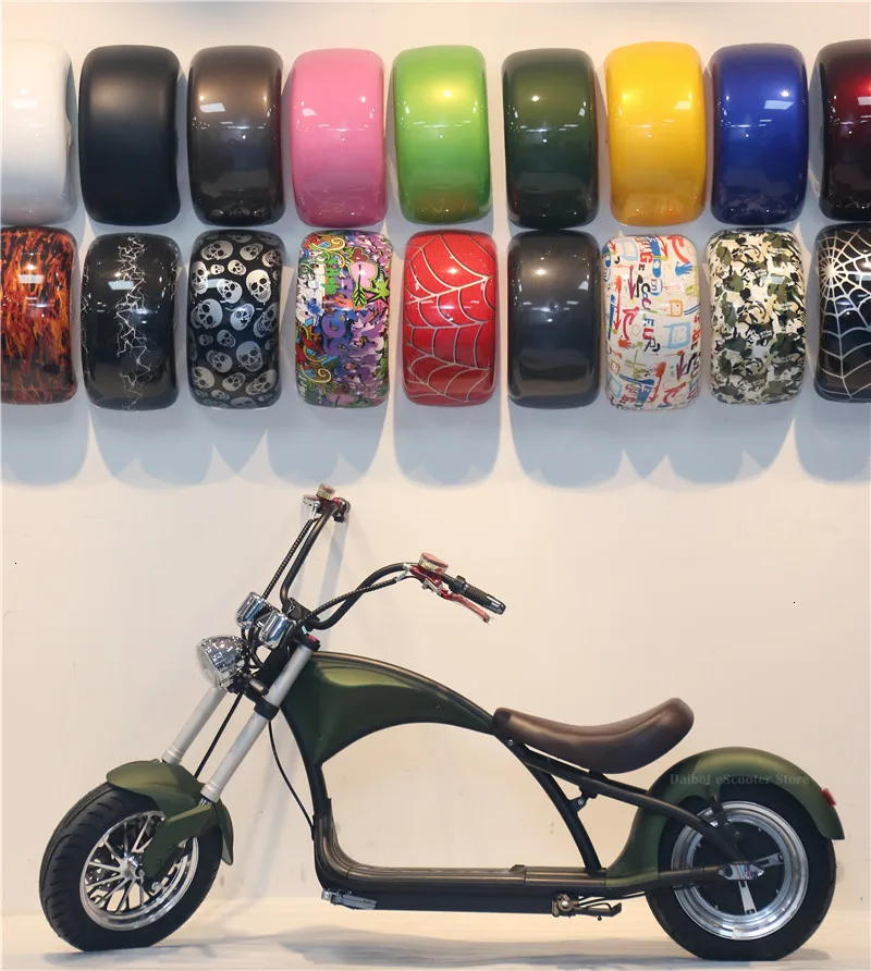 Electric Motorcycle Scooter 2 Wheels Electric Scooters 60V 2000W 20A Removable Battery Citycoco Electric Scooter (14)