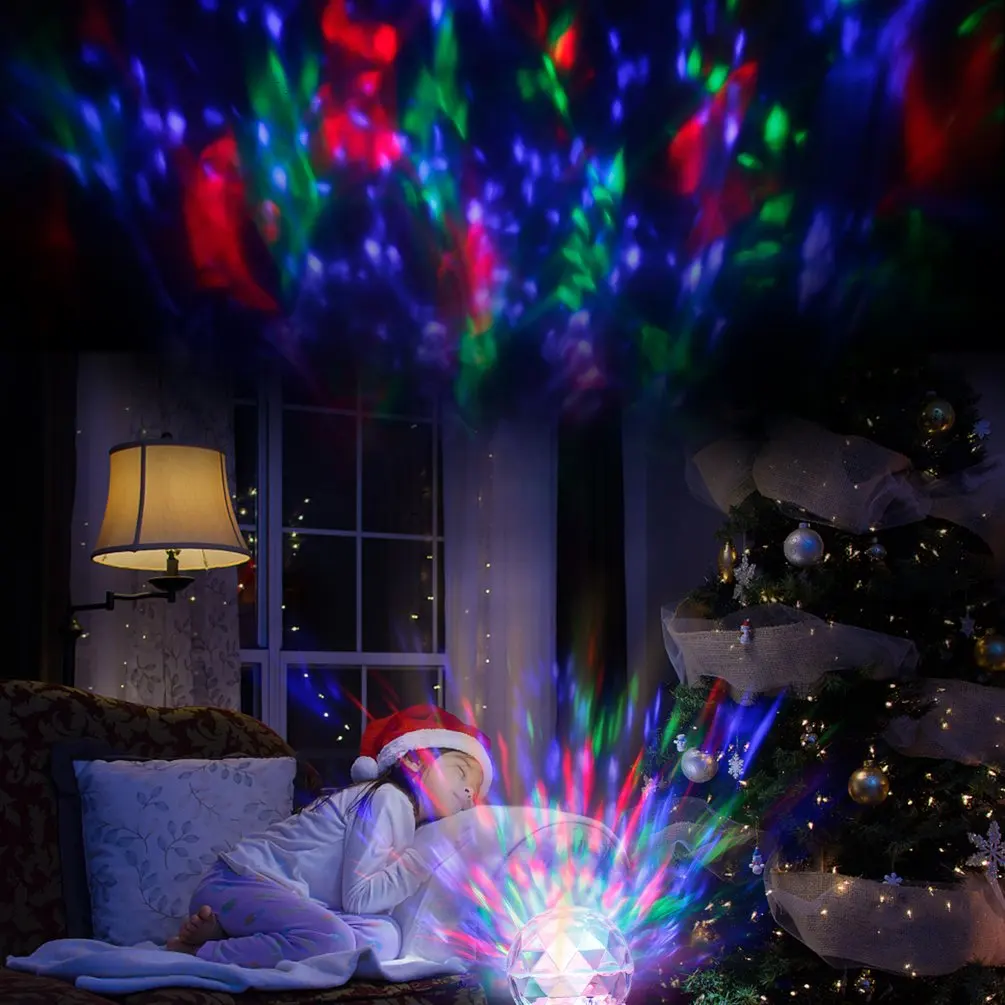 Водонепроницаемый точечный светильник, вращающийся светодиодный светильник для проектора с пламенем, светильник для рождественского фестиваля, украшения, много цветов+ белый