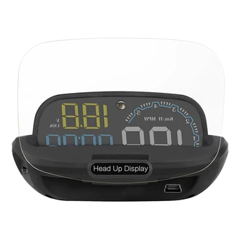 

Head Up Display Car Electronics Speeeter Auto HUD OBD2 Car Speed Projector Digital On-Board Computer C600