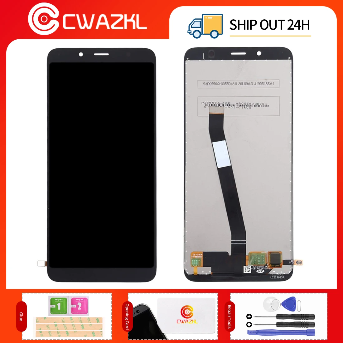 Для Xiaomi Redmi 7 Дисплей Матрица сенсорный для Hongmi 7A экран дигитайзер сборка ЖК
