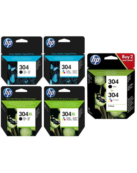 Cartucho de tinta Original HP 304 para Deskjet serie 3700|Cartuchos de tinta|  - AliExpress