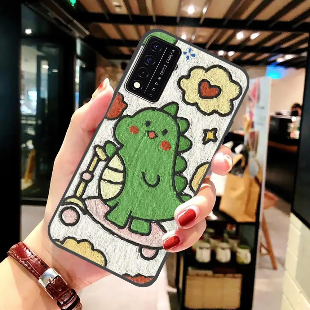 New Anti-dust Phone Case For TCL T-Mobile Revvl V+ 5G/Revvl V Plus 5G Cover Fashion Cute Back Cover mobile pouch for running