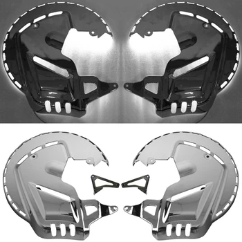 

For Honda GOLDWING GL1800 Chrome Brake Disc Rotor Covers Red Bule White LED 2001-2014 HONDA F6B 2013-2015 Motorcycle Accessories