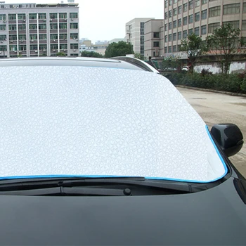 

Car Window Sunshade Front Windshield Sun Block Sun-resistant Insulated Thick Snow Shield Aluminized Sun Shade Visor Film NEW