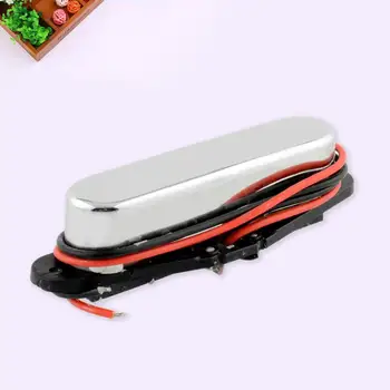 

Magnet Neck Pickup Guitar Wooden Metal Case Electric Sound Bass