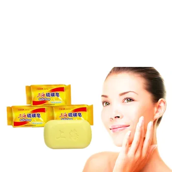 

Treatment of seborrheic eczema mite and face washing soap 85g with traditional Chinese medicine of sulfur soap in Shanghai