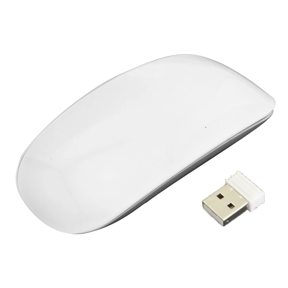Беспроводная сенсорная Компьютерная Мышь Arc для Apple Macbook, эргономичная ультратонкая оптическая Usb Mause 3d тонкая Волшебная компьютерная мышь 2 для ноутбука