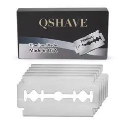 Qshave классический безопасности лезвие бритвы бритвой Double Edge безопасности лезвие бритвы лезвие из США, 20 лезвия