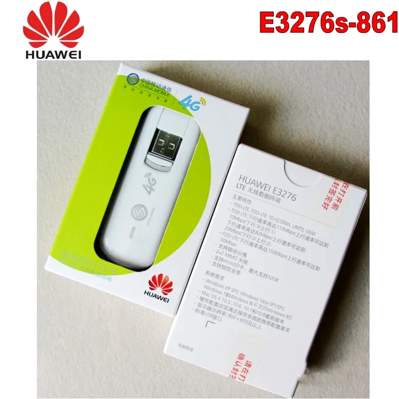 Разблокированный huawei E3276s-861 E3276s 4G модем 150 Мбит/с Мобильная точка доступа беспроводной 4 г USB ключ мини mifi автомобильный Wi-Fi со слотом для sim-карты
