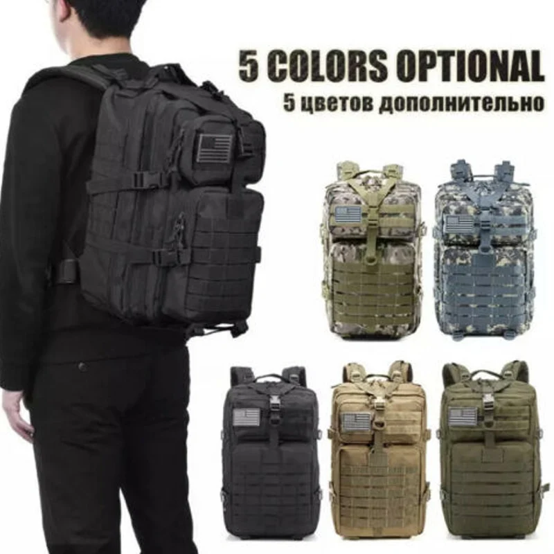 

High Outdoor Backpack 45L Sports Outdoor Large Capacity Waterproof Nylon Backpack for Men Women DSM