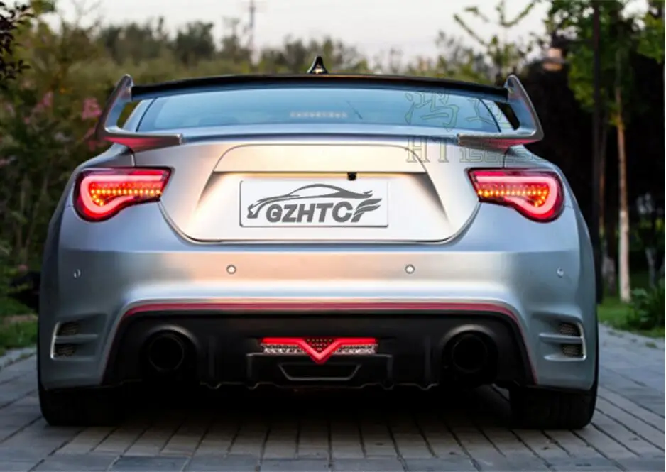 ABS+ углеродное волокно заднее крыло багажника выступ Спойлеры для Subaru BRZ для TOYOTA GT86 2012 2013