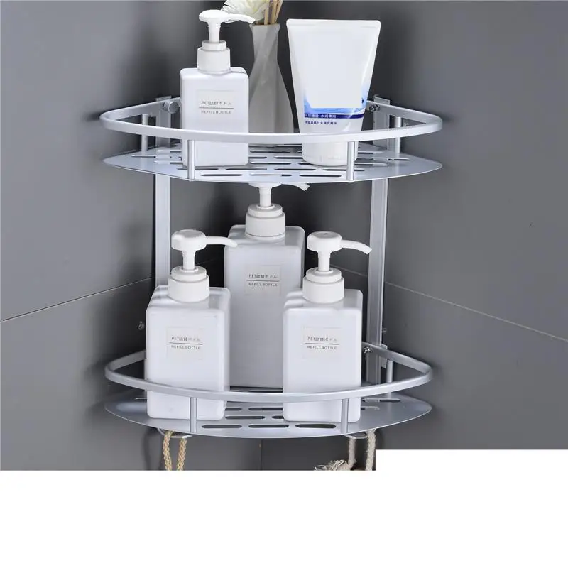 Version S Ducha фен Estante Etagere аксессуары Bagno Badkamer аксессуары полки Salle De Bain настенные аксессуары полка для ванной комнаты - Цвет: Version S