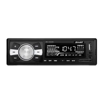 

Swat mex-1024ubw 24 V-for for NEC K. Transport 1 din HD receiver, 2 х45 W, MP3,USB,SD, 2rca Bel .. button