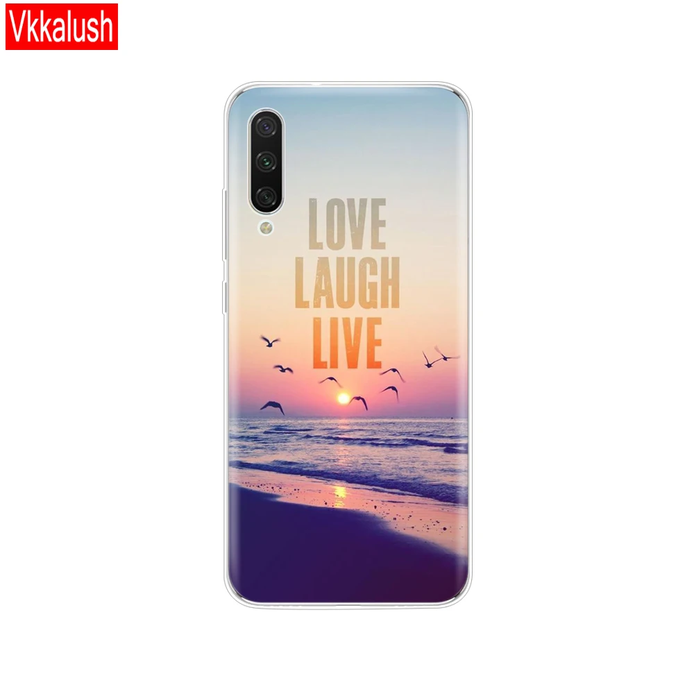 Силиконовый чехол для Xiaomi mi A3, чехол с полной защитой, мягкая задняя крышка из ТПУ, чехол для телефона s для Xio mi A3, бампер, чехол - Цвет: 11066