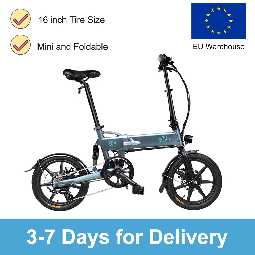 

FIIDO D2S Ebike Electric Bike Folding For Adult E Bike ebike Motor Electric Bike With Front LED Light For Adult