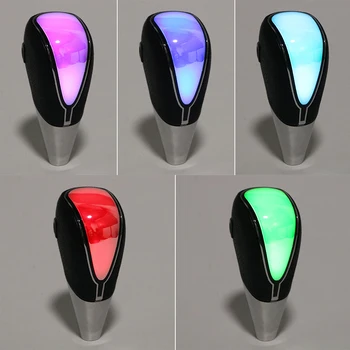 

Auto Gear Stick Shift Knob Cover LED Car Shift Knob Universal Car-styling Touch Motion Activated Car Automatic Gear