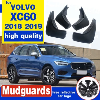 

4Pcs Front Rear Car Mud Flaps For Volvo XC60 2018 2019 Mudflaps Splash Guards Mud Flap Mudguards Accessories 31435990/31435991