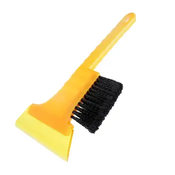 

Winter Car Deicing Snow Removal Shovel Defrosting Snow Removal Deicing Long Handle Scraper With Brush Dual-use Deicing Shovel
