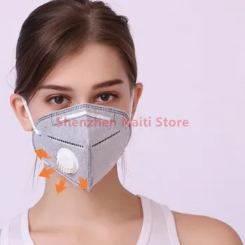 

10PCS Mask Certification Mouth Face Mask Dust Anti Infection Masks Anti-fog Protective Respirator Reusable