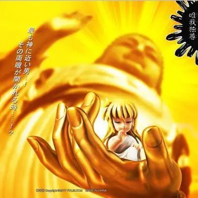 Новая модель Saint Seiya Ткань Миф золотые святых сцена детство Дева Шака с Sakyamuni