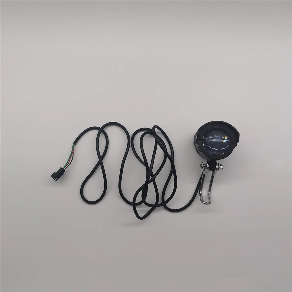 Electric Bicycle Headlight Lens Spotlight for KUGOO 10-inch Scooter Refitting Headlamp Accessories | Электроника