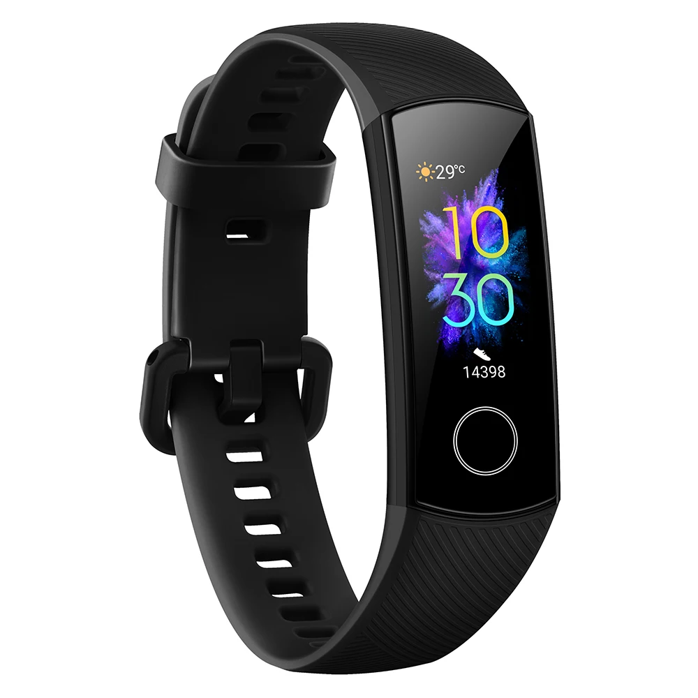 huawei Honor Band 5 глобальная Версия смарт-браслет с кислородом крови монитор сердечного ритма водонепроницаемые Смарт-часы фитнес-браслет