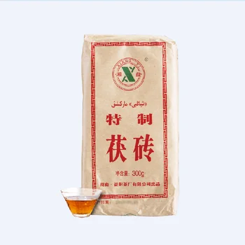 

Black Tea Hunan Fu Tea Fucha Special Made China Xiang Yi Yiyang Anhua Dark Tea Hei Cha Fu Brick Tea 300g