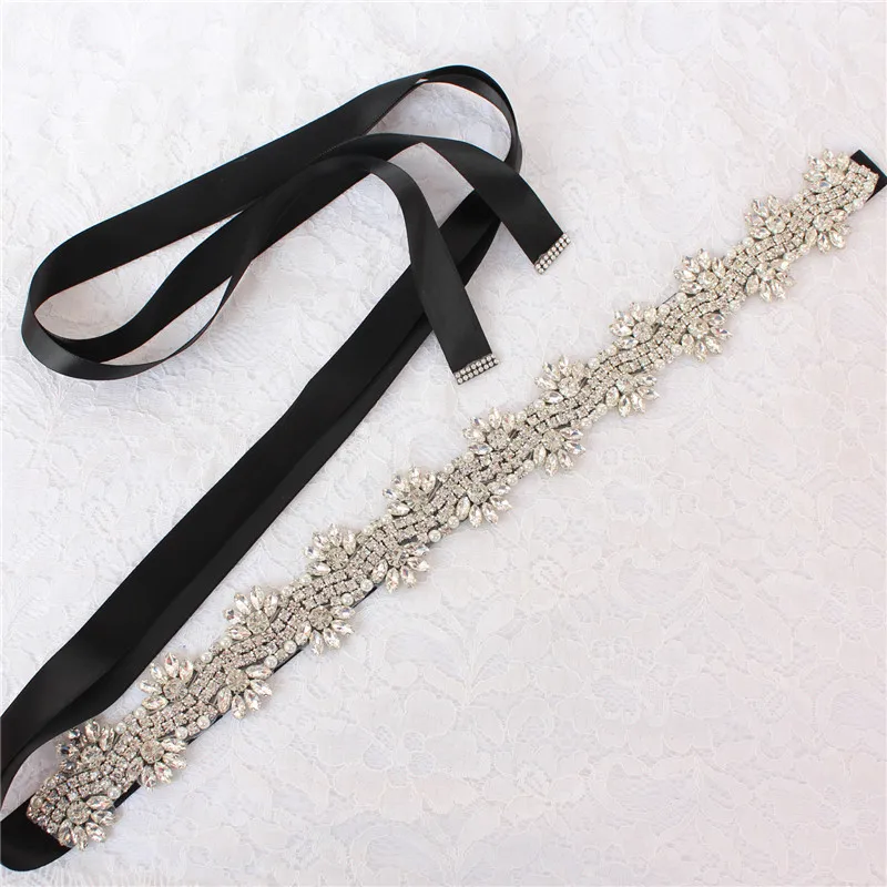 Steentjes Trouwjurk Riem Серебряная лента Свадебная со стразами Диамант бруиды Riem Voor Vrouwen Jurken