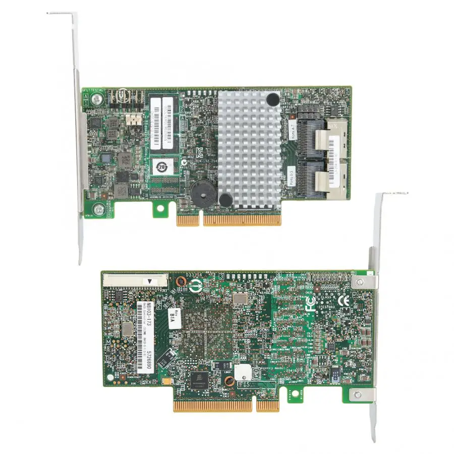 LSI MegaRAID 9272-8I SAS2208 двухъядерный RAID 5 6 6 ГБ/сек. 512MB DDRIII 1333MHz карта дискового массива SAS RAID