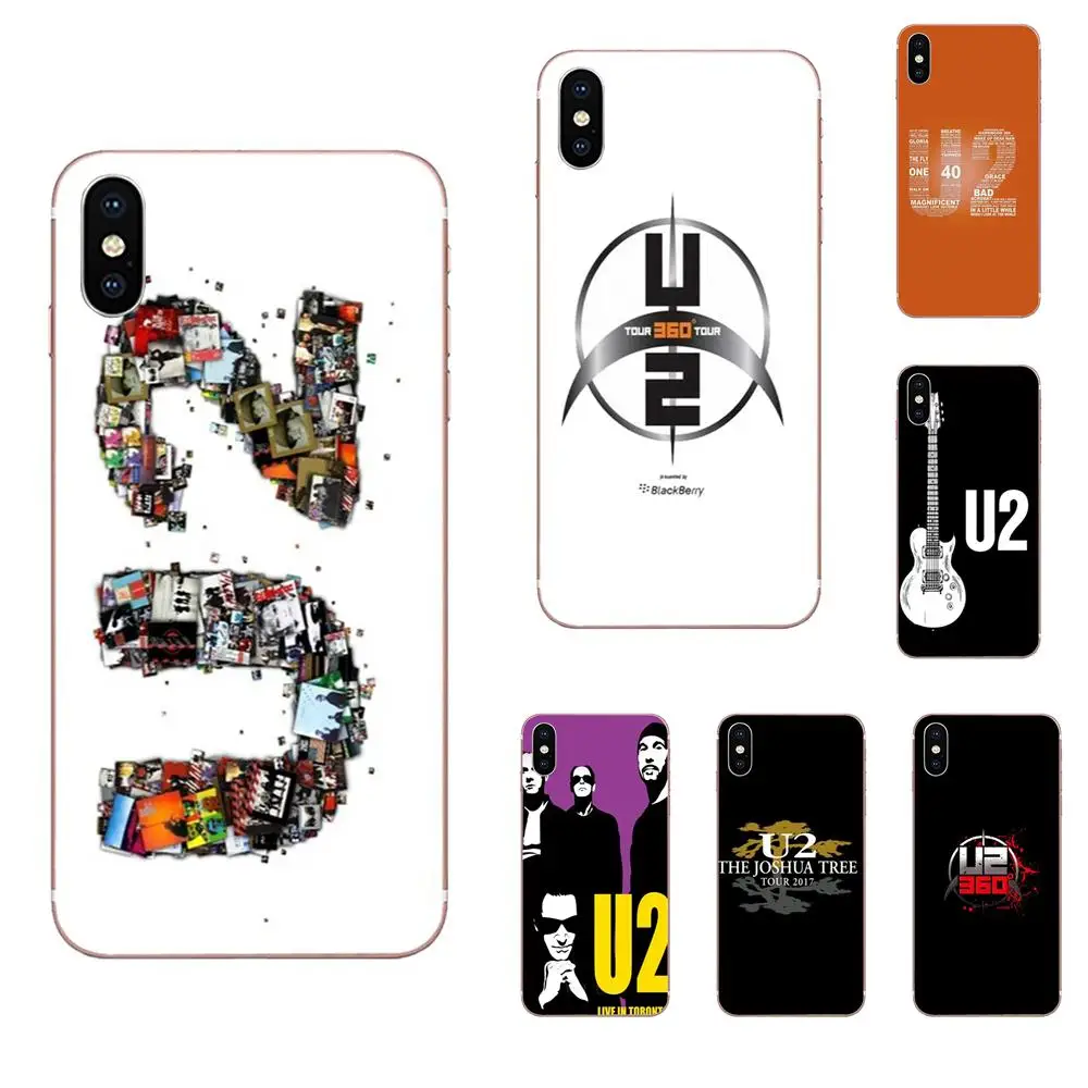 Rock Music U2 Irish Logo Painted Cover Style Design Cell Phone Case For Apple Iphone X Xs Max Xr 4 4s 5 5c 5s Se 6 6s 7 8 Plus Half Wrapped Cases Aliexpress