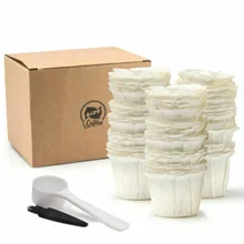Одноразовые бумажные фильтры чашки K-Cup 2,0& 1,0 подходит для Keurig кофемашины многоразового использования кофейные капсулы K Cup корзины