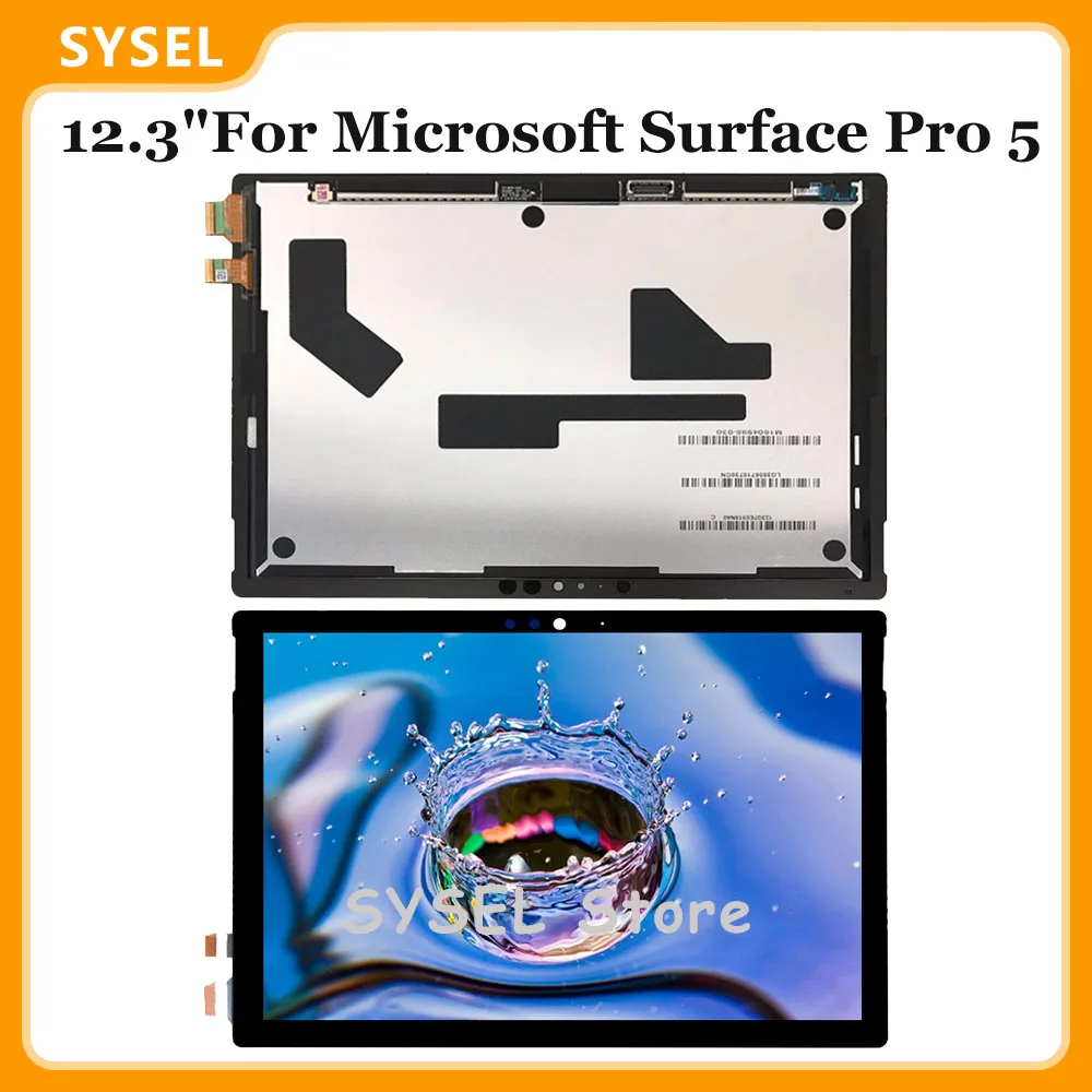 ЖК-дисплей 12 3 дюйма для Microsoft Surface Pro 5 1796 V1.0 экран дигитайзер сенсорная панель