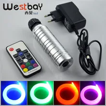 РФ 6 Вт оптические волоконные лампы осветитель AC100-240V вход свет двигателя волоконно-оптический Россия Бразилия Австралия популярный