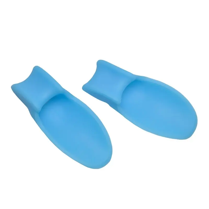 1 Pair Silicone Toe Separator Corrector Orthotics Straightener Foot Hallux Valgus Protector Care Tools Foot Hallux Straightener