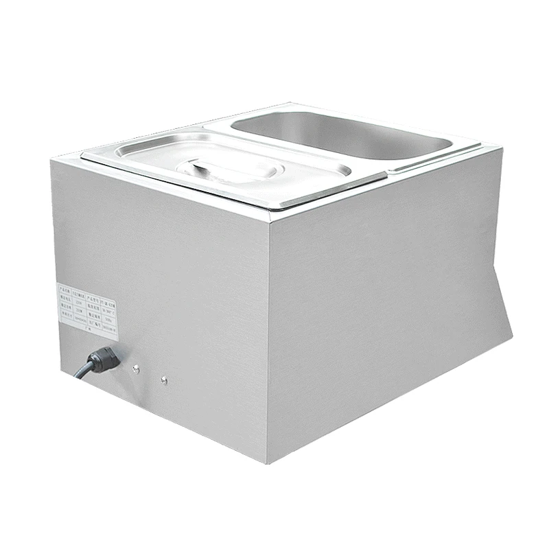 110V 220V коммерческое электрическое устройство для растапливания шоколада 2 лотка из нержавеющей стали плавления сковорода для выпекания 2 цилиндра EU/AU/UK вилка