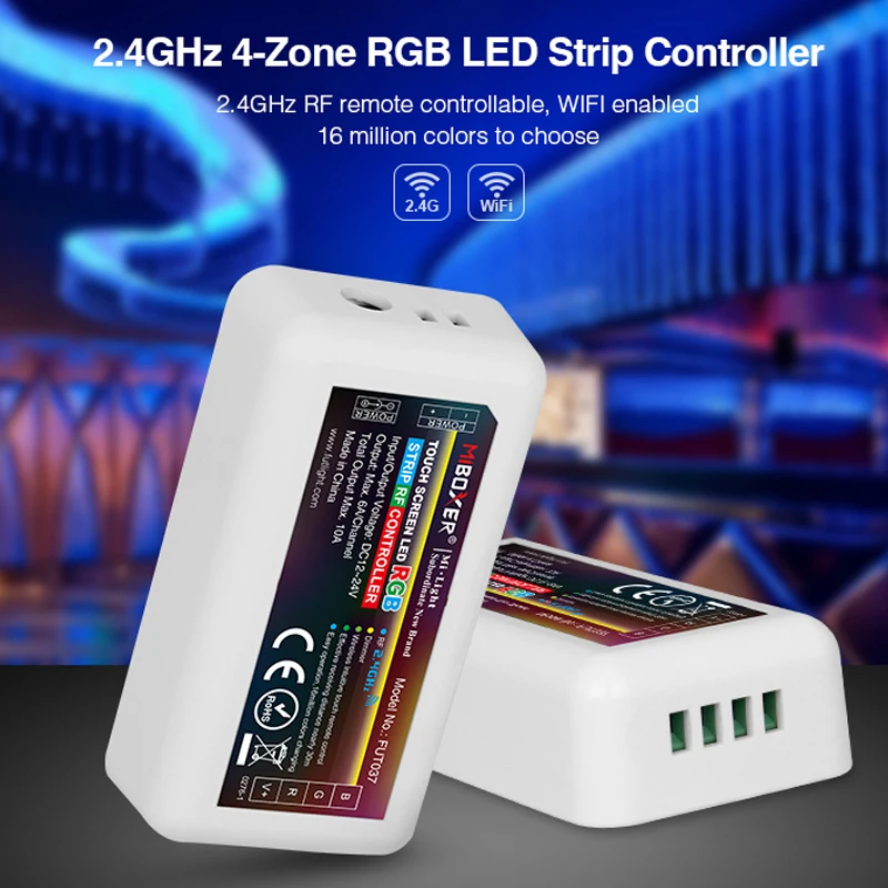 Mi Light 2 4G DC 12V 24V FUT035 FUT036 FUT037 FUT038 FUT039 RF беспроводной одиночный диммер CCT RGB RGBW +