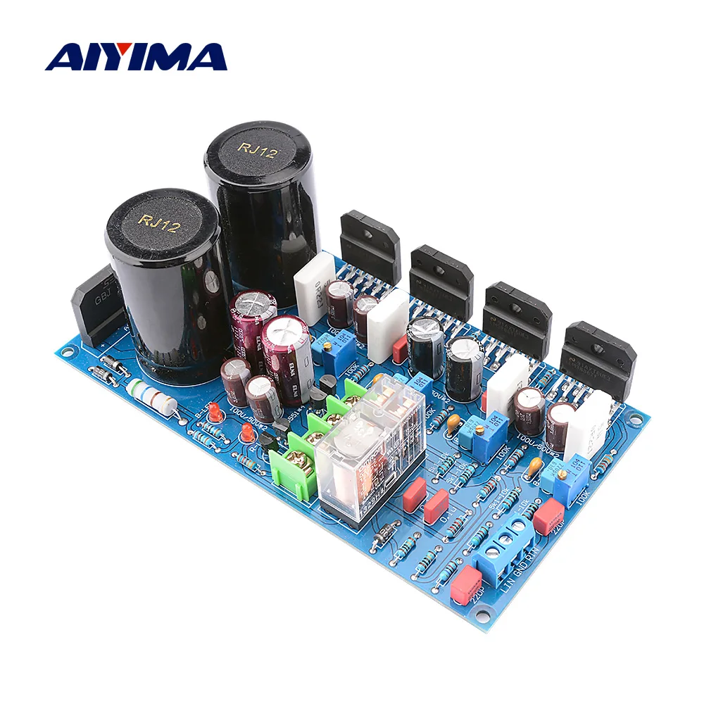 Усилитель мощности AIYIMA LM3886 аудио Плата стерео усилитель динамик усилители звука