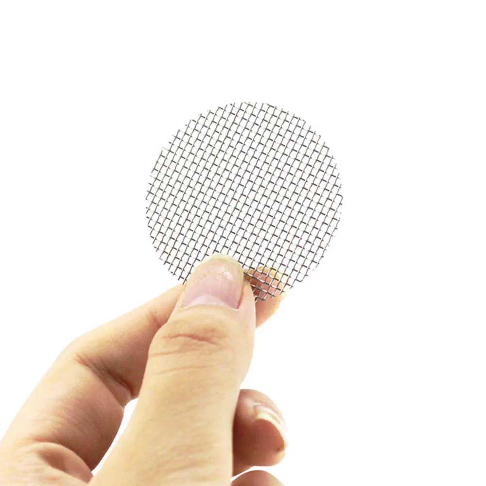 Hookah Accessories, Smoking Pipe Filters, Stainless Steel Screens for Tobacco Bowl, 5pcs