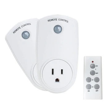 

For US Smart Socket Wireless Remote Control Power Outlet 433Mhz Wireless Light Switch Plug Smart Home Mains Plug for Broadlink R