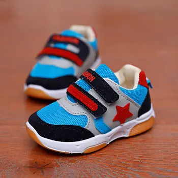 

2020 New Arrivals Hot Sale Children's Functional 1-3 Years Old 2 Boys Spring And Autumn Breathable Baby Toddler Soft Bottom Mesh