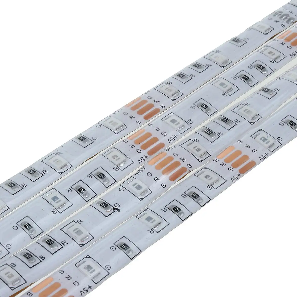5V USB питание 2835 Многоцветный комплект IP65 Водонепроницаемый светодиодный светильник s RGB Изменение цвета пульт дистанционного управления гибкий светильник