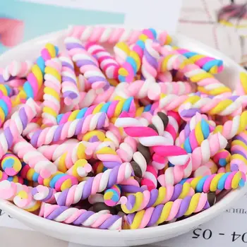 

10Pcs Cotton candy Mud DIY Toy for Slime Accessories DIY Marshmallow Decoration Filler Addition for Slime Kids Fluffy Slime Gift