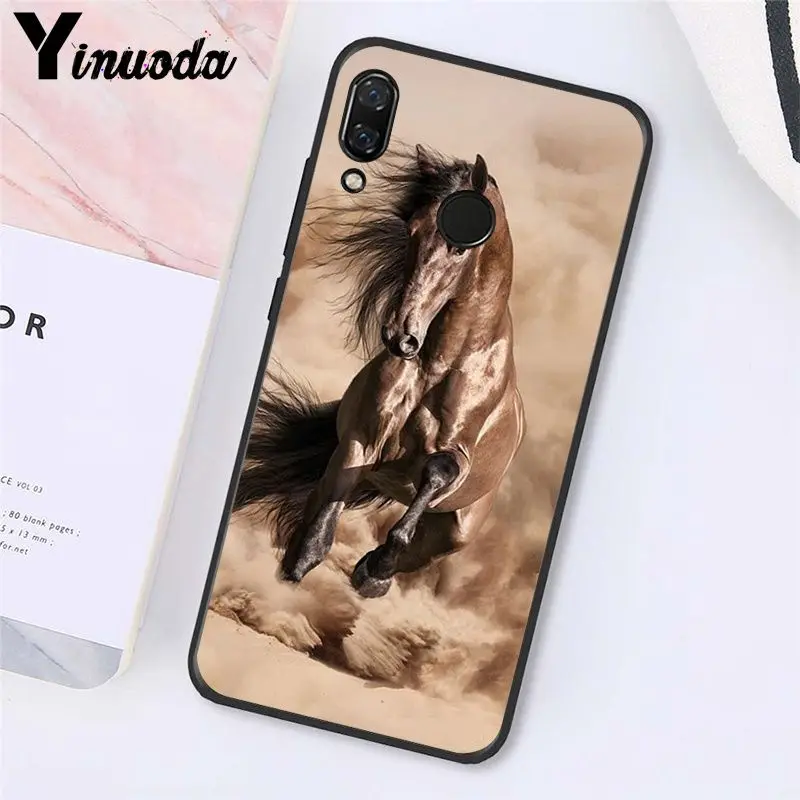 Horse Animal Running Printed