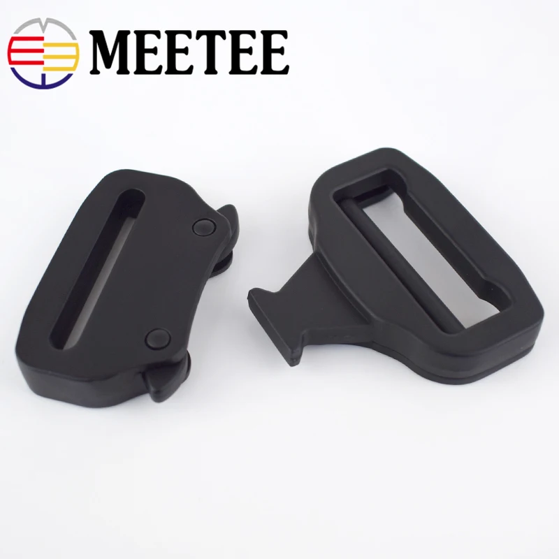 Металлическая сумка Meetee 27 мм/38 мм ремень для рюкзака быстросъемная Пряжка собаки